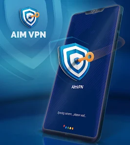 نصب فیلتر شکن بدون قطعی Aim VPN از گوگل پلی
