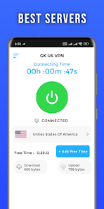 دریافت وی پی ان پرسرعت قوی GK US vpn 
