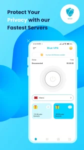 دانلود فیلتر شکن آبی نسخه جدید رایگان Blue VPN