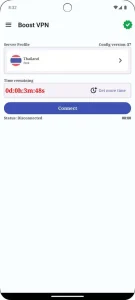 رفع تحریم سایت خارجی با Boost VPN در اندروید قدیم