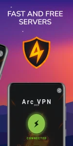 نصب Arc VPN برای گوشی هوشمند