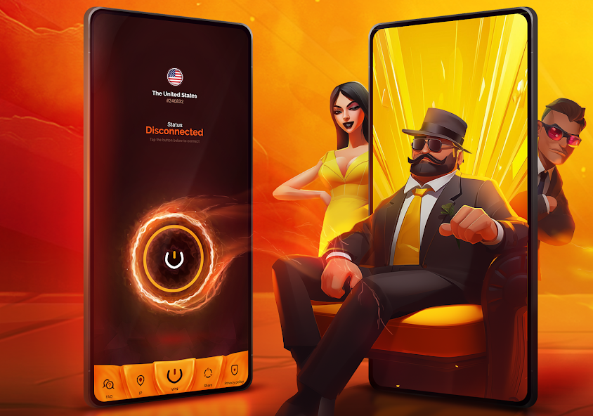 دانلود فیلتر شکن فعال مافیا Mafia VPN 