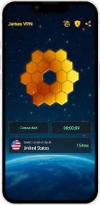 دانلود فیلتر شکن داغ و پرسرعت جیمز James VPN 